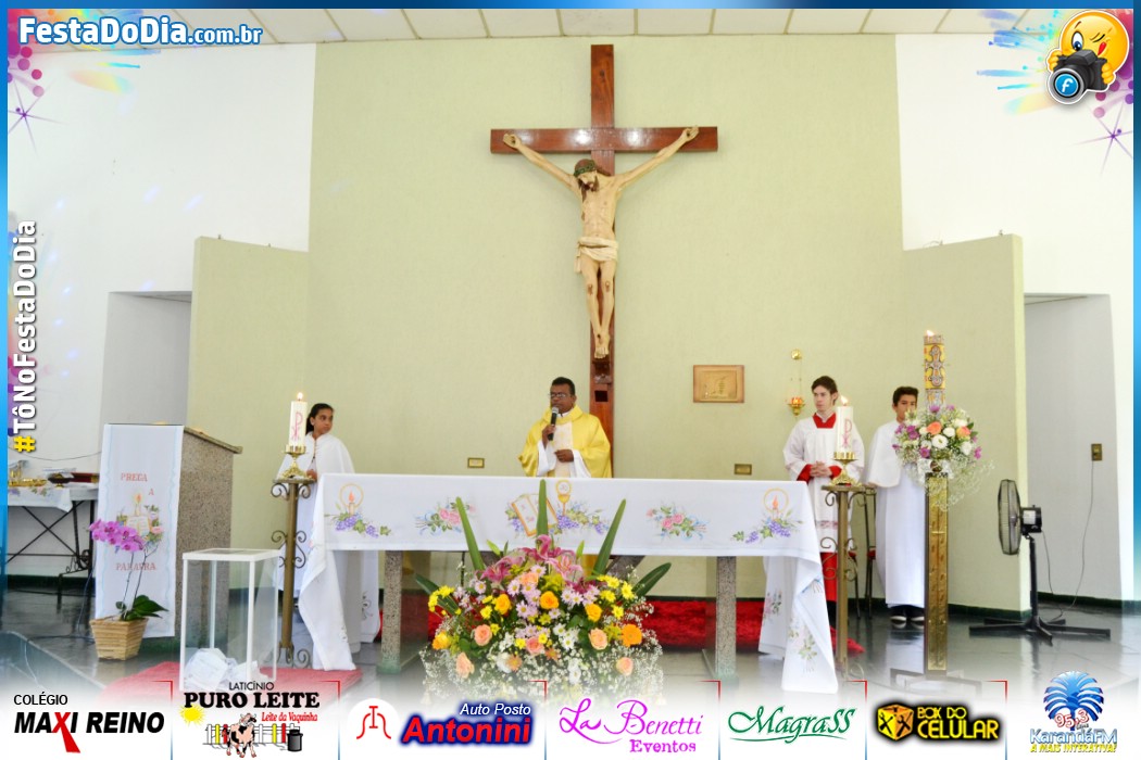Foto 5 de Missa de 1ª Eucaristia da Paróquia Nossa Senhora das Graças