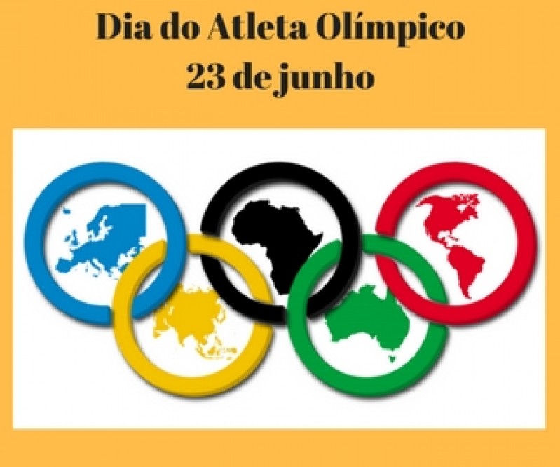 Resultado de imagem para Dia do Atleta OlÃmpico