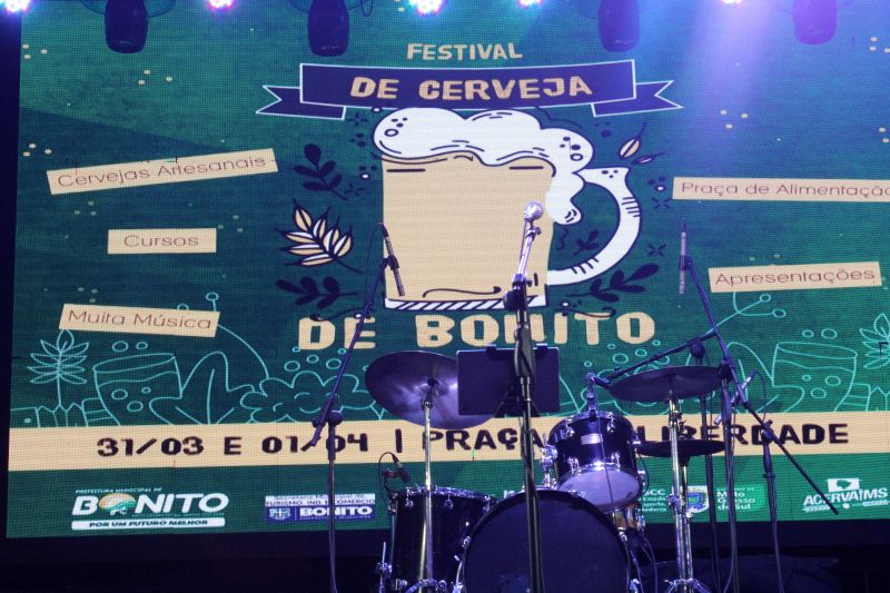  1° Festival da Cerveja de Bonito - Dias 31/03 e 01/04