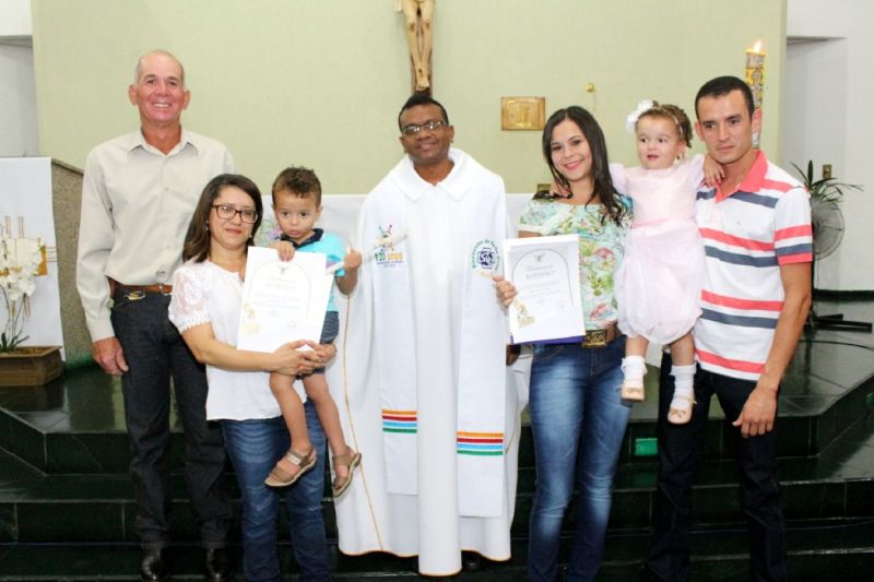 Batizado do Yuri e da Yasmim