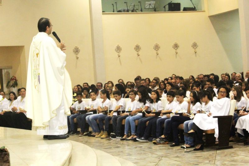 Missa de 1ª Eucaristia da Catedral Nossa Senhora de Fátima