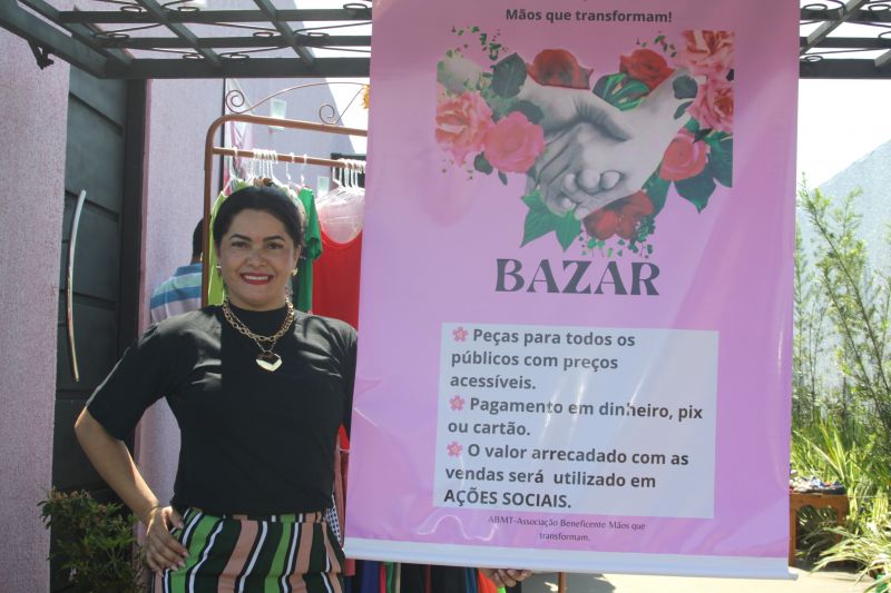 1º Bazar da ABMT - Associação Beneficente Mãos que Criam 
