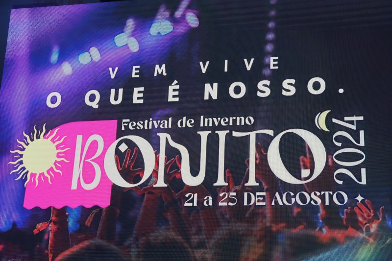 23ª Edição do Festival de Inverno de Bonito - De 21 á 23 de Agosto 